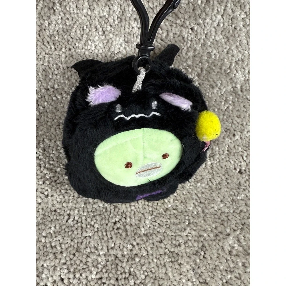 Sumikko Gurashi Penguin Halloween Bat Costume Plush Mini Bag Charm Keychain